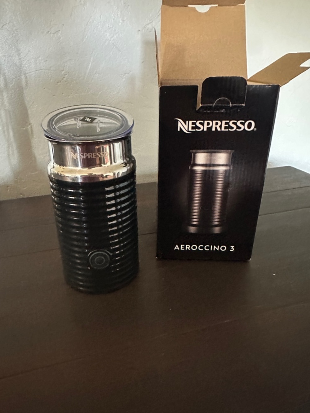 NWT- Nespresso Aeroccino 3 Milk Frother
